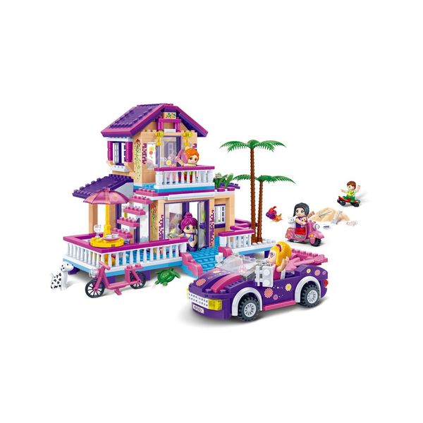 Bộ sưu tập đồ chơi lắp ráp chủ đề cuộc sống & thành phố BanBao – 6 mẫu tùy chọn