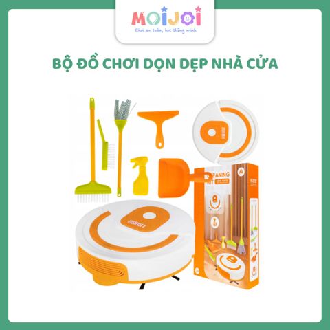 Bộ đồ chơi Dọn dẹp nhà cửa Cleaning Kit 7 món HJ612B Rèn luyện tính ngăn nắp cho bé 3+