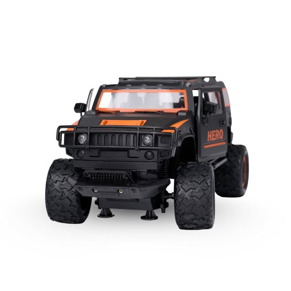 Xe ô tô điều khiển từ xa ROVER  –Xe mô hình, địa hình mạnh mẽ, pin sạc USB – màu Đen/Vàng