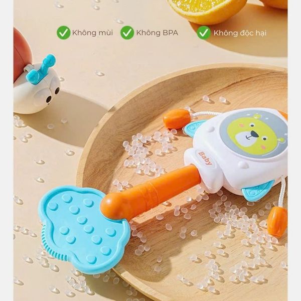 Bổ đồ chơi lục lạc cho bé  – còi, kèn, chuông lắc, trống tay & gặm nướu – dành cho trẻ từ 18 tháng tuổi trở lên