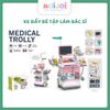 Đồ chơi xe đẩy bác sĩ Medical Trolly – Bộ đồ nghề bác sĩ cho bé 32 chi tiết có đèn & âm thanh