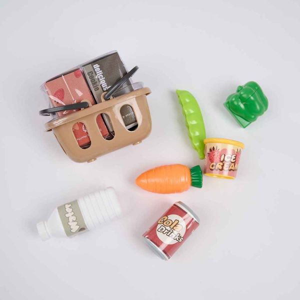 Bộ đồ chơi máy tính tiền siêu thị happy shopping 24 chi tiết - đồ chơi mô phỏng cho bé