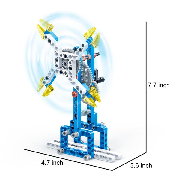 Đồ chơi lắp ráp STEM xe mô hình khoa học BanBao 6939 (271 chi tiết)