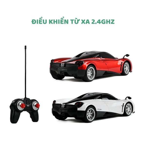 Xe ô tô điều khiển từ xa pagani huayra – tỉ lệ 1:24, bản siêu xe mini cho bé từ 6+