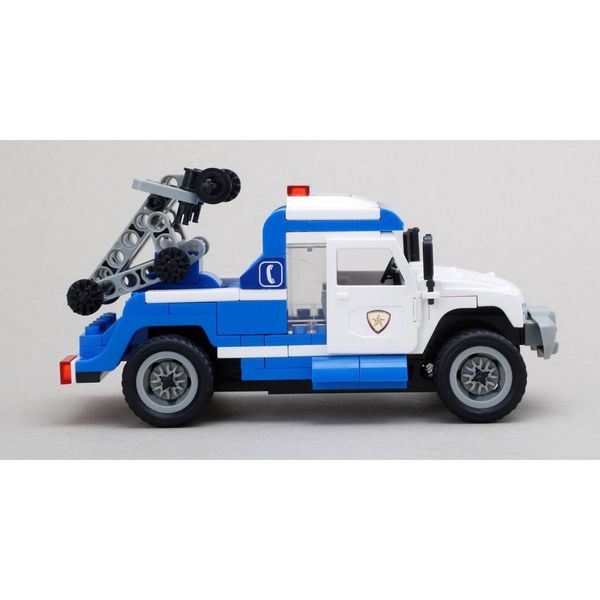 Đồ chơi lắp ráp Xe cứu hộ cảnh sát Police Tow Truck BanBao 8345 (245 chi tiết)