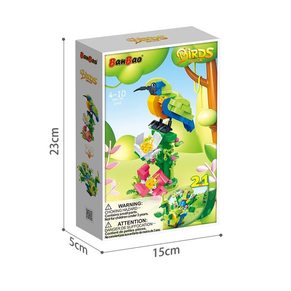 Đồ chơi lắp ráp mô hình chim BanBao ET615 (247 chi tiết)