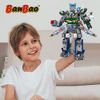 BanBao Đồ chơi lắp ráp Robot Mech III ET711 618 chi tiết mô hình chiến binh không gian thiết kế mạnh mẽ đa vũ khí và khả năng chuyển động linh hoạt cho bé từ 6 tuổi trở lên