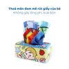 Hộp rút giấy vải montessori – đồ chơi phát triển giác quan & tư duy sớm cho bé Moijoi Store