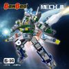 BanBao Đồ chơi lắp ráp Robot Mech III ET711 618 chi tiết mô hình chiến binh không gian thiết kế mạnh mẽ đa vũ khí và khả năng chuyển động linh hoạt cho bé từ 6 tuổi trở lên