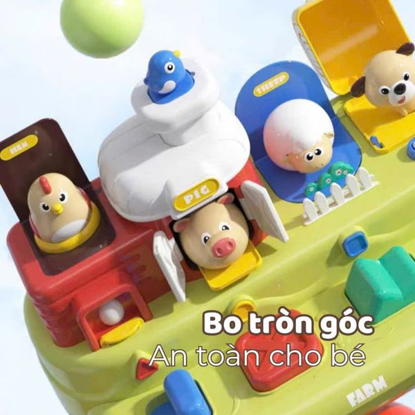 Đồ Chơi Âm Nhạc Ú Òa Pop-Up Box – Hộp thú bật nhảy phát triển giác quan & kỹ năng vận động