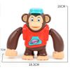 Khỉ nhún nhảy biết nhào lộn, vui nhộn, có nhạc & đèn – monkey electric tumble toy