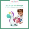 Đồ chơi Kỳ lân bận rộn đa chức năng phát triển giác quan cho bé, đồ chơi Montessori Unicorn Busy Toy