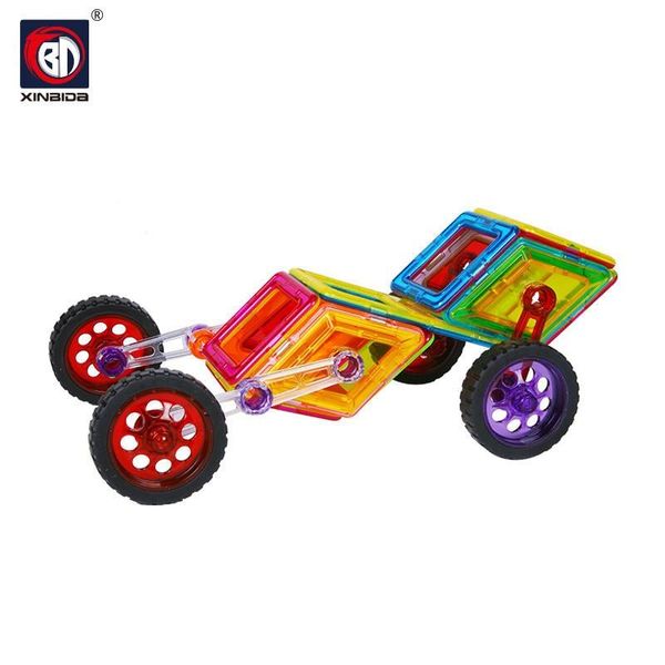 Đồ chơi xếp hình nam châm ánh sáng Magical Magnet  – Bộ lắp ghép sáng tạo, đồ chơi giáo dục tre em
