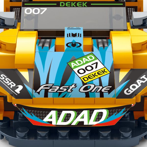 Đồ chơi lắp ráp Xe thể thao V7 Sports Car BanBao ET837 (218 chi tiết)