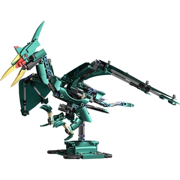 Mô hình lắp ráp xe thể thao tỉ lể 1:14 biến hình Khủng long Pterosaur DG2003 – 1348 chi tiết, bản điều khiển