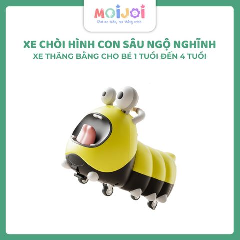 Xe chòi chân hình con sâu ngộ nghĩnh ( không có nhạc)