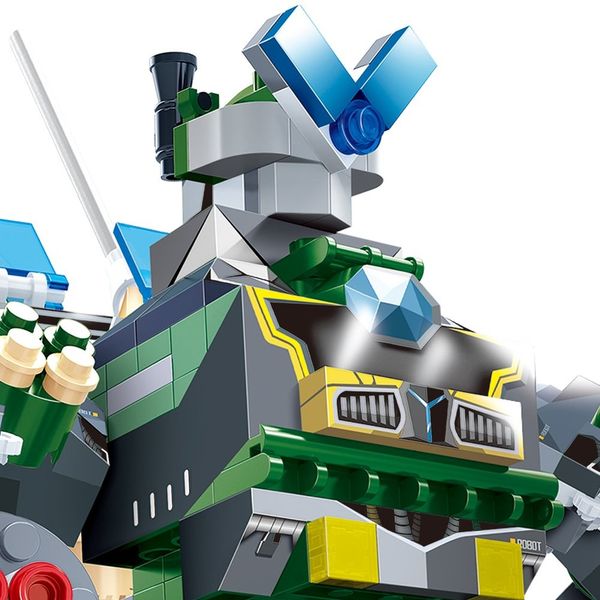 BanBao Đồ chơi lắp ráp Robot Mech III ET711 618 chi tiết mô hình chiến binh không gian thiết kế mạnh mẽ đa vũ khí và khả năng chuyển động linh hoạt cho bé từ 6 tuổi trở lên