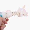 Đồ chơi co dãn kẹp tay hình kỳ lân – unicorn chomp grabber – đồ chơi bóp tay vui nhộn cho bé