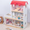 Ngôi nhà búp bê 3 tầng bằng gỗ – Mô hình nhà búp bê lớn kèm nội thất, giúp bé sáng tạo trò chơi
