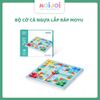 Bộ cờ cá ngựa lắp ráp Moyu 1587 chi tiết – Board game mô hình nhiều màu cho bé