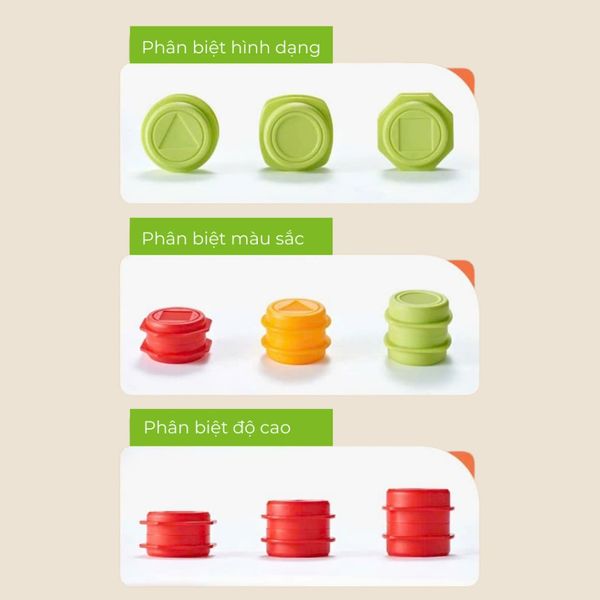 Đồ chơi STEAM Rèn luyện Khéo léo. Bộ Thử thách Xe nâng Forklift Challenge cho bé 3+