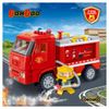 Đồ chơi lắp ráp Xe cứu hỏa BanBao 7116 – Bộ xe cứu hỏa cho bé, 112 chi tiết