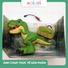 Khủng long điều khiển từ xa RC dinosaur – mô hình T-Rex phát sáng, xoay 360 độ