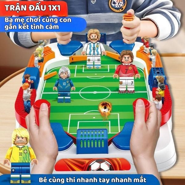 Đồ chơi sân bóng đá loại lớn cao cấp phù hợp cho trẻ em và người lớn, sân bóng đá mini thi đấu