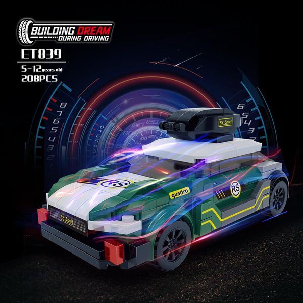 Đồ chơi lắp ráp Xe đua RS Speedster BanBao ET839 (208 chi tiết)