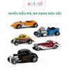 Xe ô tô mô hình kim loại Alloy Car Model 1:64 – Xe đua cổ điển mini, bánh lăn, mẫu ngẫu nhiên
