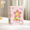 Mô hình lắp ráp hoa trang trí hồng pastel – 706 chi tiết (2235)