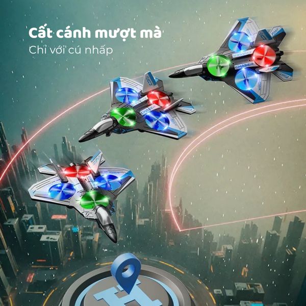 Đồ chơi máy bay điều khiển từ xa eva fighter đồ chơi kèm led chống va đập cho bé #MayBayRC #DoChoiDieuKhien #MayBayTreEm