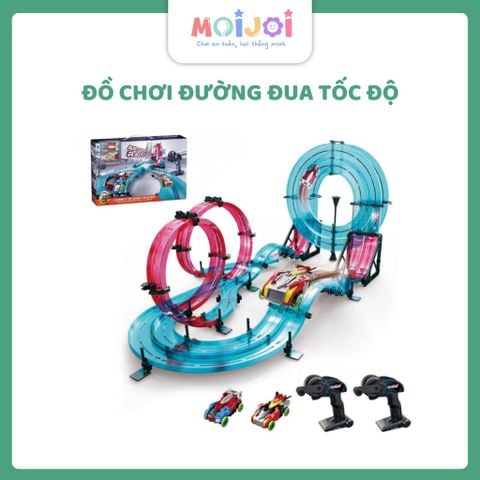 Bộ đường đua Anti-Gravity Race Car 118 chi tiết – Đường đua siêu tốc 699cm kèm 2 xe điều khiển từ xa