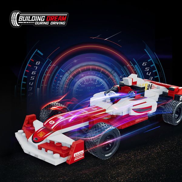Đồ chơi lắp ráp Xe đua F1 Race Car BanBao ET835 (232 chi tiết)