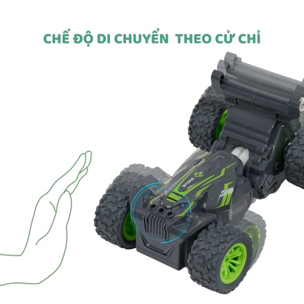Ô tô điều khiển từ xa RC Stunt Fast Racing – Xoay 360 độ, xoắn khung, vượt chướng ngại, 2.4G