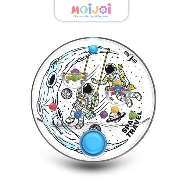 Đồ chơi nước - Máy bắn bóng nước cầm tay mini Space Travel Water Game – Thả bóng vui nhộn, chủ đề phi hành gia