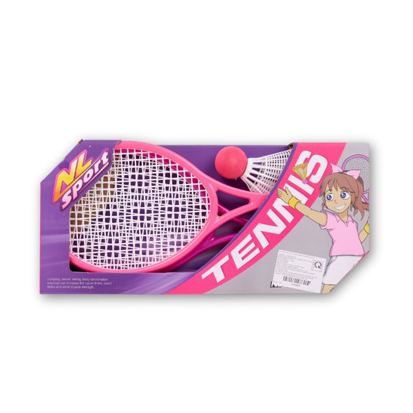 Bộ đồ chơi vợt cầu lông cho bé từ 3 tuổi kích thước 18 inch rèn luyện khả năng vận động nhanh nhạy