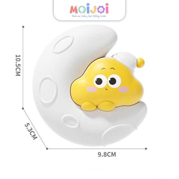 Đèn ngủ cho bé hình mặt trăng và đám mây dễ thương – fun night light Moijoi