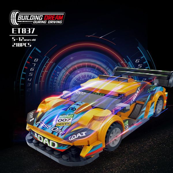 Đồ chơi lắp ráp Xe thể thao V7 Sports Car BanBao ET837 (218 chi tiết)