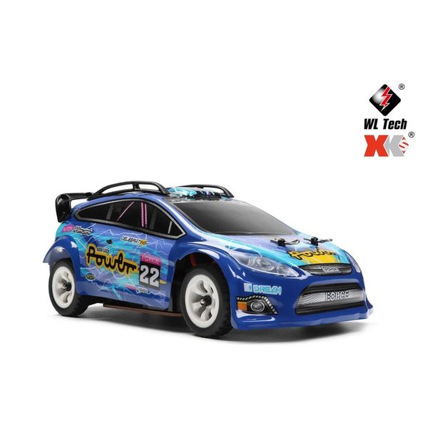 Xe drift 4WD mini 1/28 điều khiển từ xa – Hợp kim cao cấp, đèn LED, giảm xóc 4 bánh, pin 7.4V 400mAh