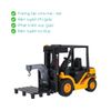 Mô hình Xe nâng hàng cần cẩu mini – mô hình xe công trình hợp kim + nhựa ABS tỉ lệ 1:55 Moijoi Store