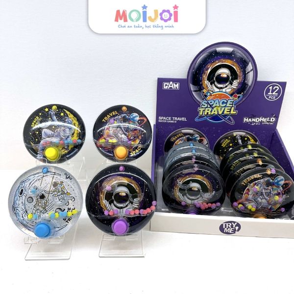 Đồ chơi nước - Máy bắn bóng nước cầm tay mini Space Travel Water Game – Thả bóng vui nhộn, chủ đề phi hành gia