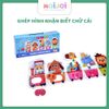 Đồ chơi ghép hình nhận biết chữ cái – Children's Cognitive Puzzle, 40 mảnh, chủ đề đoàn tàu thú