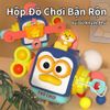 Hộp đồ chơi bận rộn Mini Busy Box hình chim cú – Phát triển kỹ năng vận động tinh cho bé