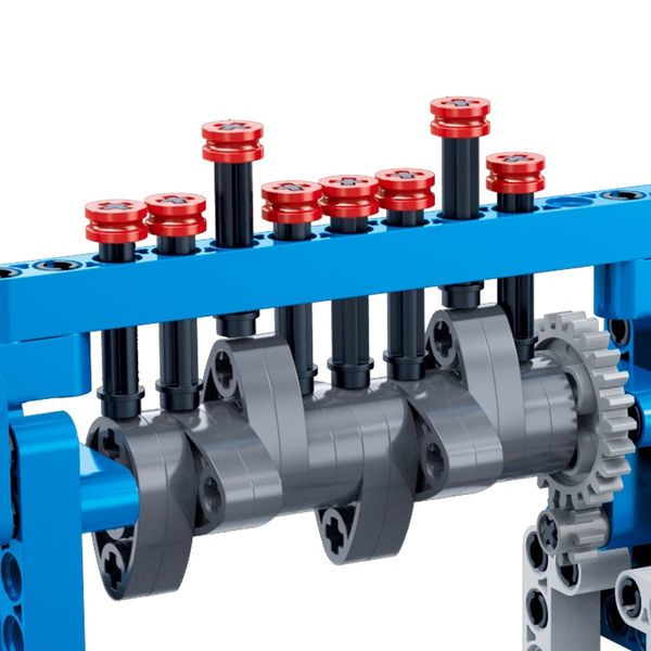 Đồ chơi lắp ráp khoa học Power Machinery 80 IN 1 BanBao 6932 - Mô hình giáo dục STEM (614 chi tiết)