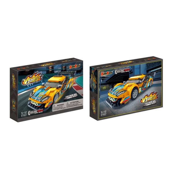 Đồ chơi lắp ráp Xe thể thao V7 Sports Car BanBao ET837 (218 chi tiết)