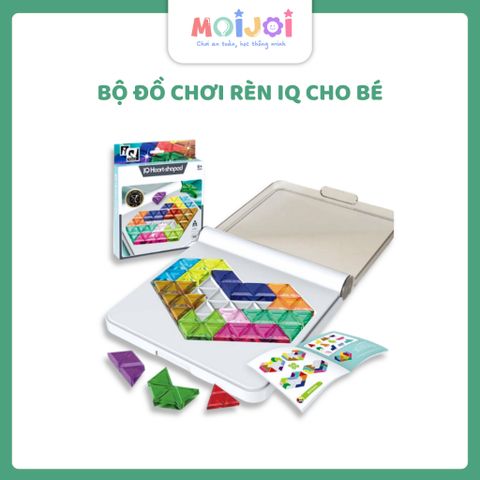 Bộ đồ chơi xếp hình IQ Heart-shaped – Trò chơi trí tuệ ghép hình tim cho bé và người lớn