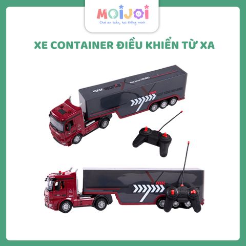 Đồ chơi xe container điều khiển từ xa Transport Truck – Mô hình xe đầu kéo cỡ lớn (55 cm)