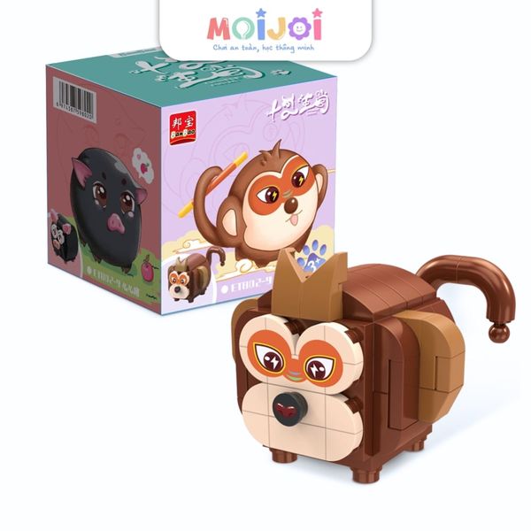 Đồ chơi lắp ráp thỏ đáng yêu BanBao ET802-4 (75 chi tiết)