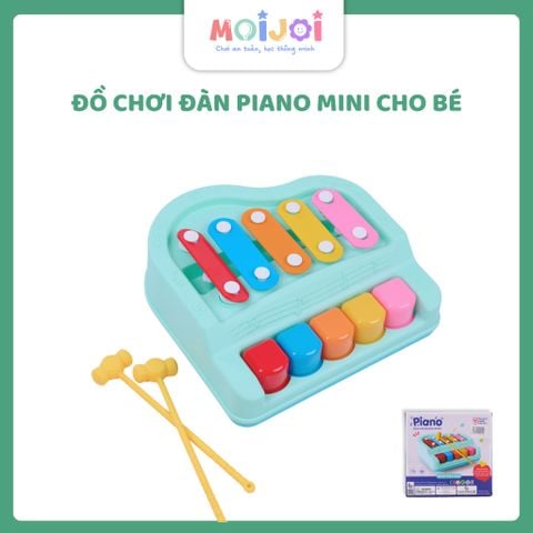 Đồ chơi đàn piano mini cho bé – kim loại cao cấp, gõ âm nhạc vui nhộn